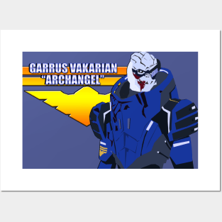 Garrus Vakarian, The Archangel Posters and Art